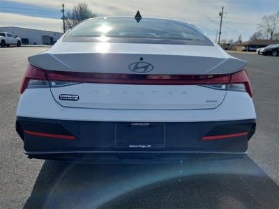 2025 Hyundai Elantra Hybrid Blue