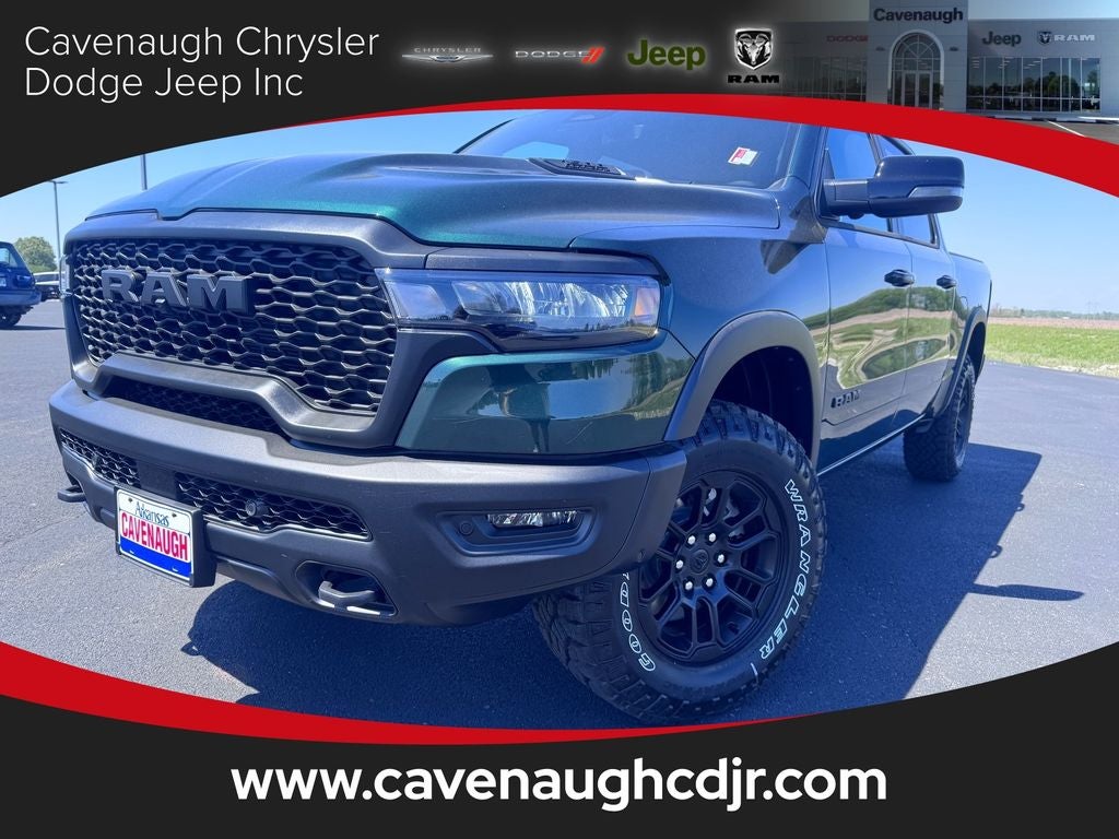 2026 RAM Ram 1500 RAM 1500 REBEL CREW CAB 4X4 5'7' BOX