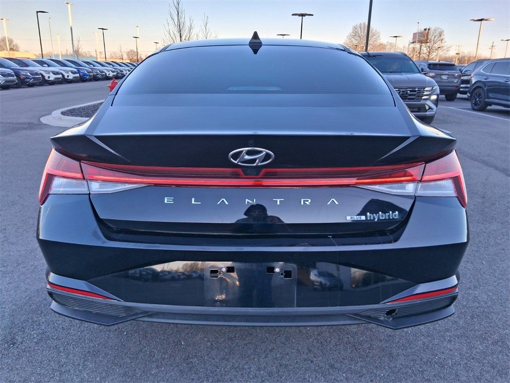 2023 Hyundai Elantra Hybrid Blue